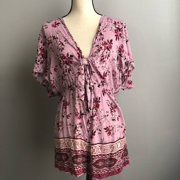 Kendall & Kylie Pants - Kendall and Kylie Floral Romper